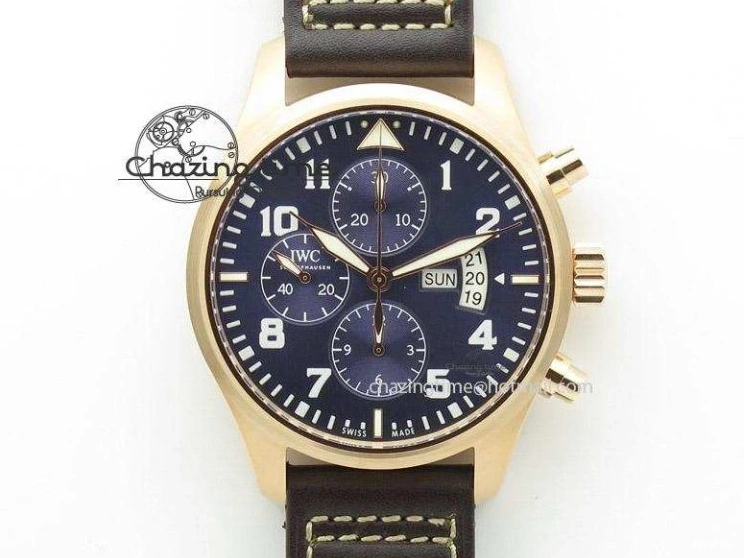 MIROTIME 0419 Pilot Mark XX BLSF 1:1 Best Edition Black Blue Dial on Blue Rubber Strap MIYOTA Sleek 6989